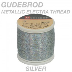 Gudebrod-Metallic-Silver-Electra-9002-D-100yd-Spoo (002)